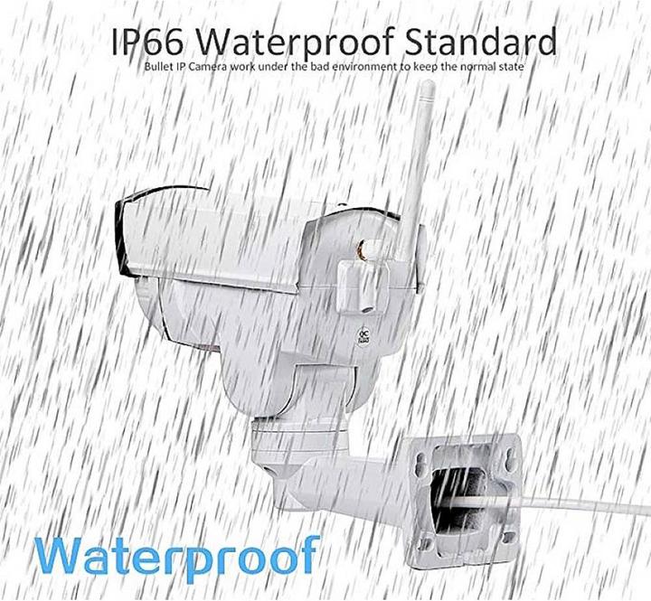 Actual product image B & S Technology LAN, WLAN IP Bullet Camera 2560 x 1920 Pixel Outdoor (2560 x 1920 pixels)