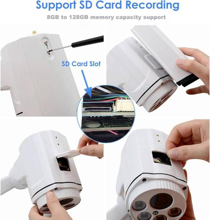 Actual product image B & S Technology LAN, WLAN IP Bullet Camera 2560 x 1920 Pixel Outdoor (2560 x 1920 pixels)