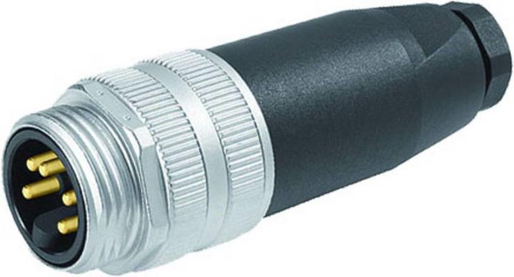 Image du produit Murr Elektronik Fiche mâle 7/8', auto-r sc. mit Vis Plage de serrage 5 pôles 6-8mm