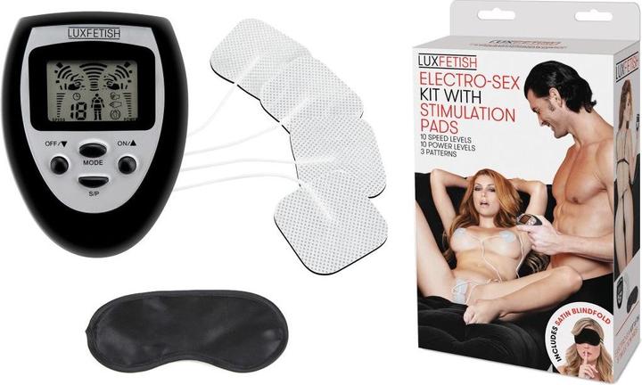 Lux Fetish Electro-Sex Kit With Stimulation Pads