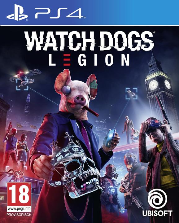 Actual product image Ubisoft Watch Dogs: Legion (PS4, DE, FR, IT)