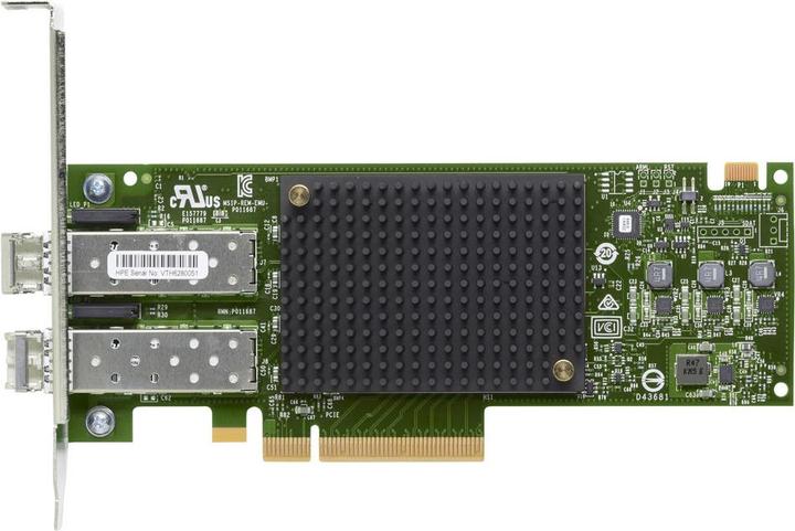 Image du produit HPE Adaptateur de bus hôte StoreFabric SN1600E Fibre Channel, avec 2 ports (48 Ports)