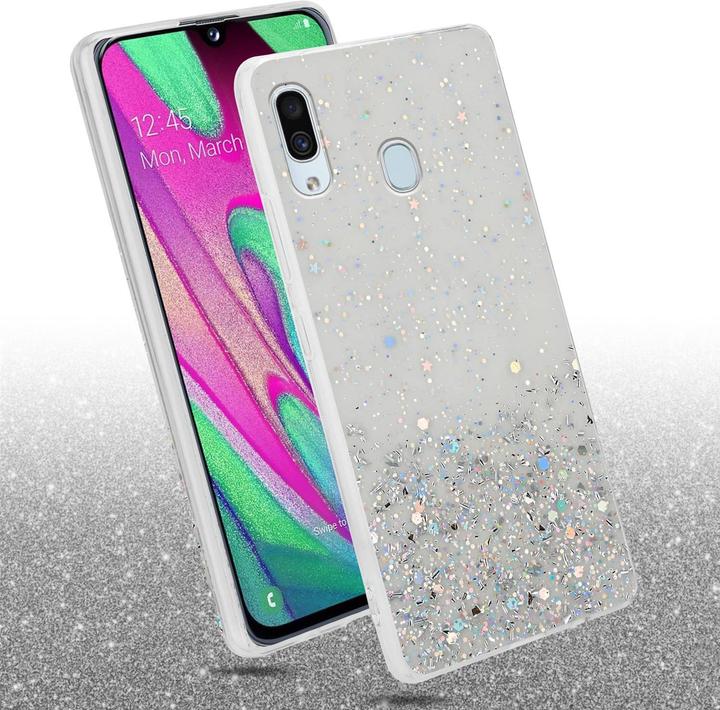 Image du produit Cadorabo Couverture TPU paillettes scintillantes (Samsung Galaxy A40)