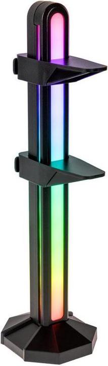Produktbild Lamptron GPU holder, ARGB - black