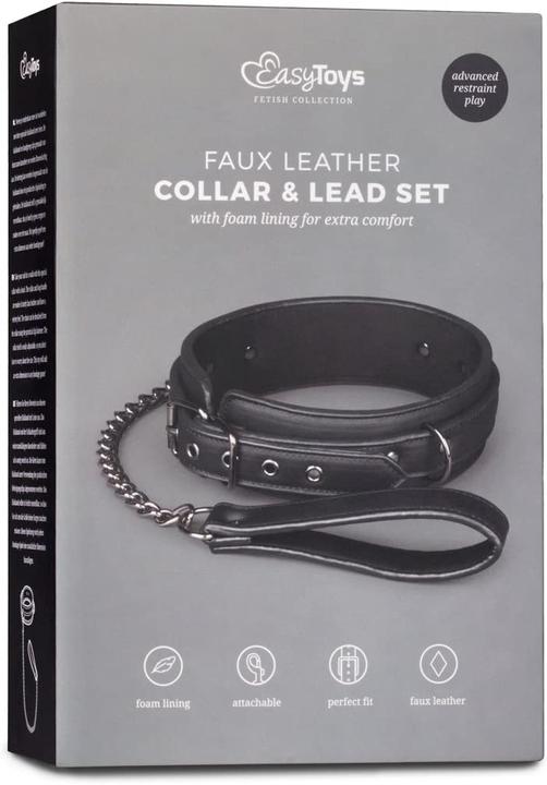 Image du produit Easytoys Collar & Lead Set