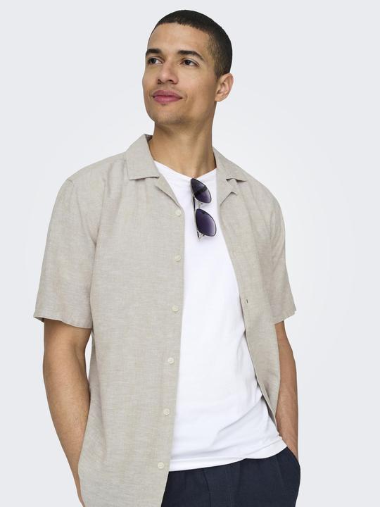 Immagine prodotto Only & Sons Camicia a maniche corte a tinta unita (XXL)