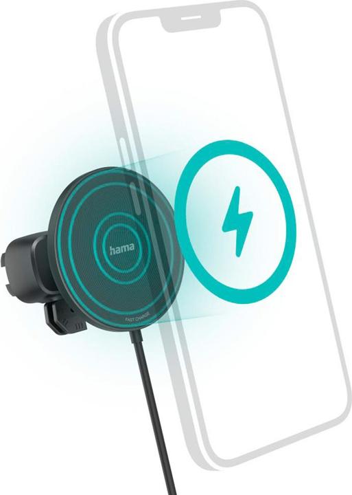Produktbild Hama MagCharge Car FC15 (15 W)