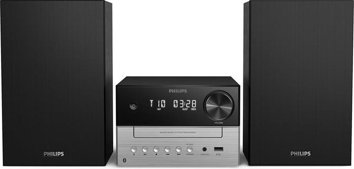 Actual product image Philips TAM3205M2/12 Mini Stereoanlage schw (Bluetooth, CD player, 1x 20 W)