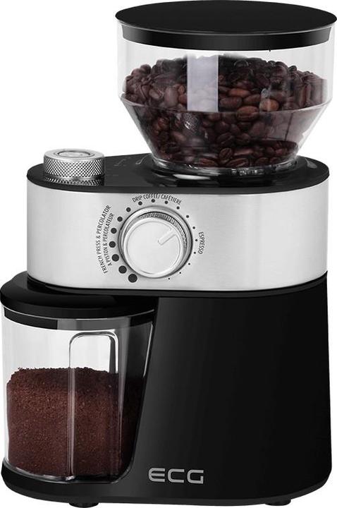 Actual product image ECG Coffee machine Electric coffee grinder KM 1412 Aromatico, 200W, 18 grind settings, 2 - 12 Cups C
