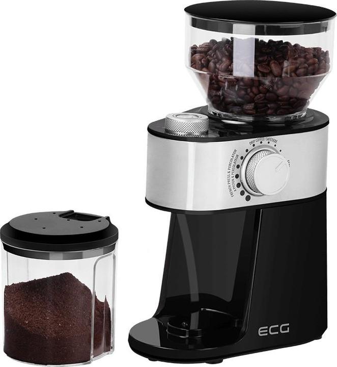 Actual product image ECG Coffee machine Electric coffee grinder KM 1412 Aromatico, 200W, 18 grind settings, 2 - 12 Cups C