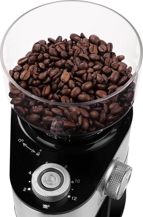 Actual product image ECG Coffee machine Electric coffee grinder KM 1412 Aromatico, 200W, 18 grind settings, 2 - 12 Cups C
