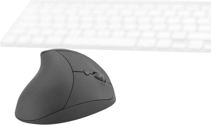 Image du produit Digitus Clavier ergonomique vertical sans fil 6 boutons 1600 dpi noir (Sans fil)