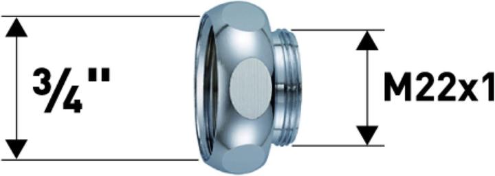 Produktbild Neoperl Reduktion 3/4"xM22x1
