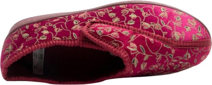 Produktbild Zedzzz Janice Hausschuhe mit Klettverschluss Blumenmuster (37)