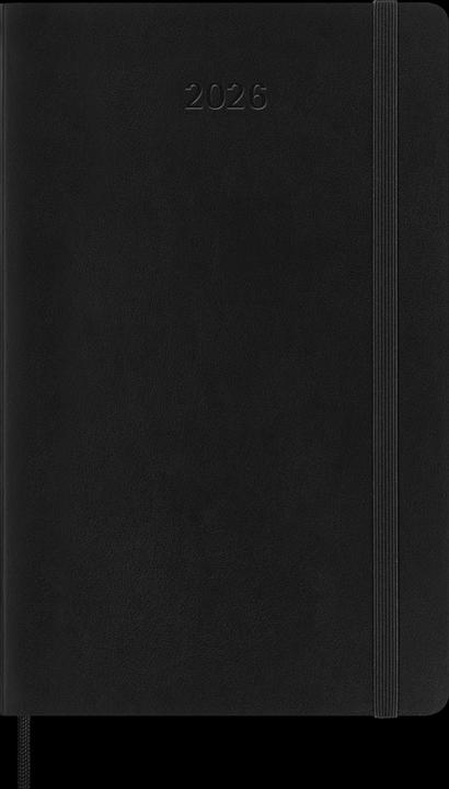 Actual product image Moleskine WONK 2026 DE PK SC Swrz (9 x 14 cm, German)