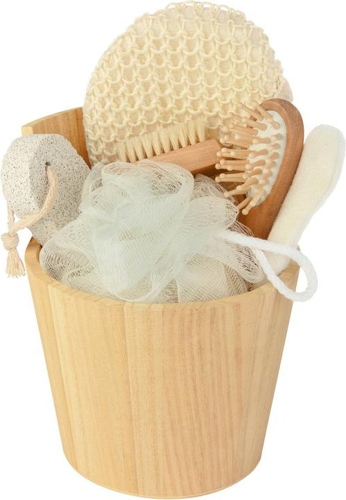 Produktbild Body Vital Wellnessset Holzbottich 5-teilig