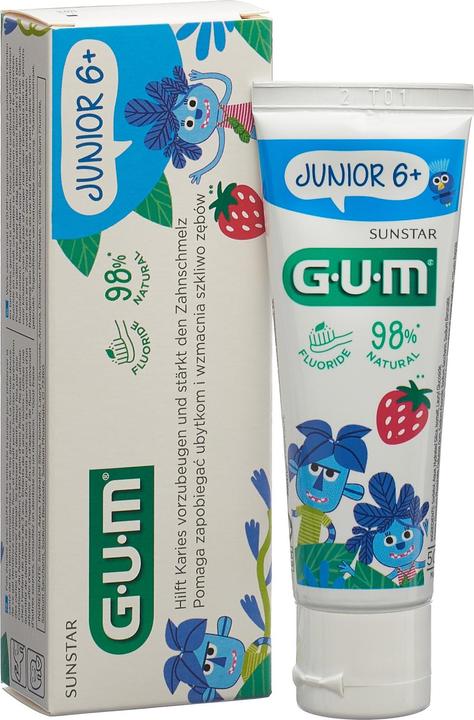 Immagine prodotto GUM SUNSTAR Junior Zahnpasta Tutti-Frutti (50 ml)