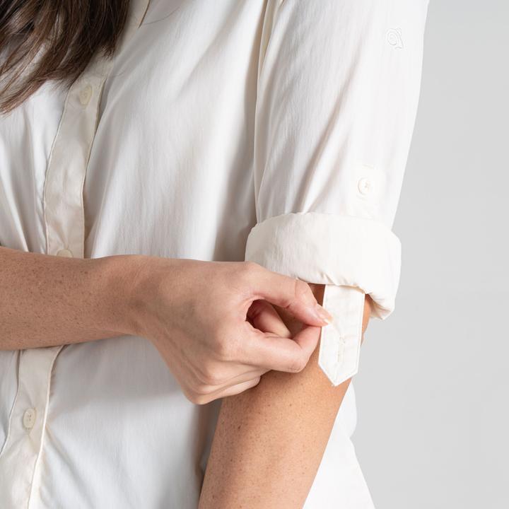 Immagine prodotto Craghoppers Camicetta da donna Nosilife Freeda a maniche lunghe (XS)