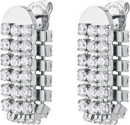 Brosway Luxurious Steel Earrings With Cubic Zirconia Desidery Beie027