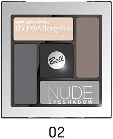 Bell Cosmetics Hypoallergenic Eyeshadow Nude satin-cream Nr.02 1vnt (Nr.02)