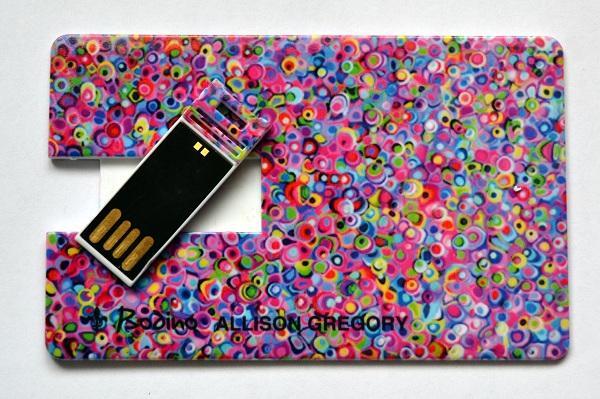 Image du produit Bodino Carte couleur avec clé USB 8 Go, Circl Ogical Breakdown (8 Go)