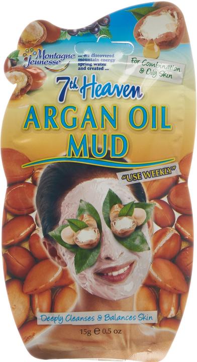 Produktbild 7th Heaven Argan Öl Schlamm Maske Btl 15 g