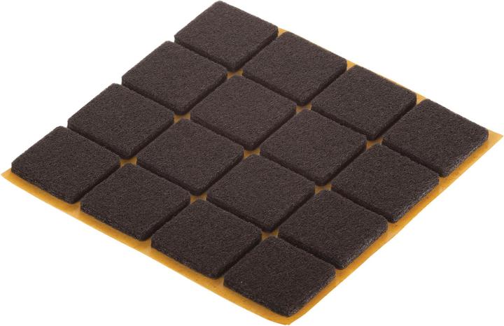 Image du produit Fix-o-moll Patins de feutre 3 mm / 22 x 22 mm 16 x (Planeurs en feutre, 16 pièce(s))