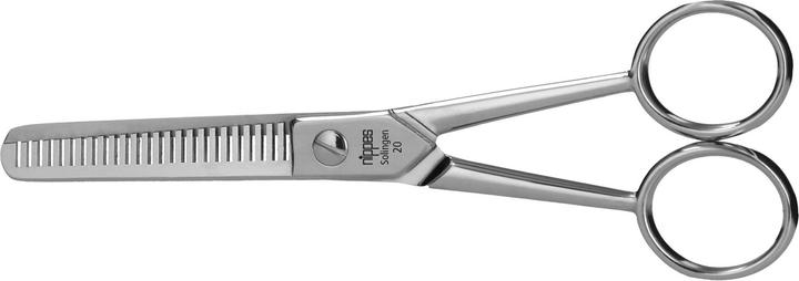Nippes Ciseaux à effiler, nickelés (15 cm)