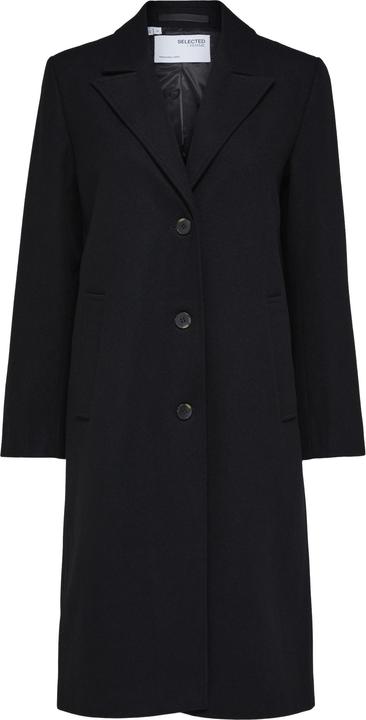 Selected Femme Einreihiger Wollmantel (36)