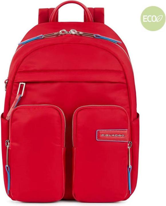 Piquadro Ryan - Laptoprucksack aus rezykliertem Stoff (14 l)