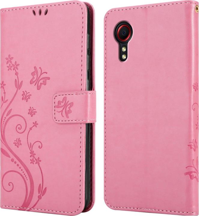 Image du produit Cadorabo Housse Flower Book (Samsung Galaxy Xcover 5)