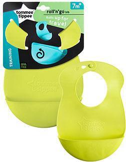 Immagine prodotto Tommee Tippee TOMMEE TIPPLE bavaglino in plastica Roll n Go 46351494 (7 mesi)