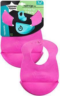 Immagine prodotto Tommee Tippee TOMMEE TIPPLE bavaglino in plastica Roll n Go 46351494 (7 mesi)