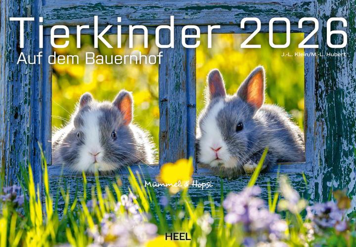 Actual product image Tierkinder auf dem Bauernhof Kalender 2026 (Hardcover, German)