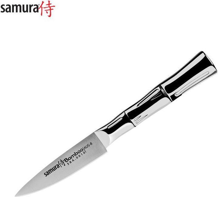 Image du produit Samura BAMBOO couteau de cuisine universel 3.2"/ 80mm from AUS 8 acier japonais 59 HRC (8.50 cm)