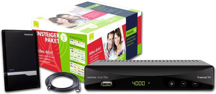 Immagine prodotto Imperial T2 IR plus incl. 3 mesi di freenet TV (DVB-T, DVB-T2)