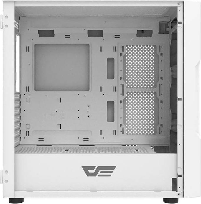 Produktbild Darkflash Tech DK431 computer case + 4 fans (white) (mATX, ATX, E-ATX)