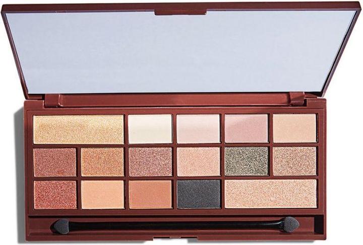Actual product image Makeup Revolution I Heart Revolution chocolate palette price 24k GOLD 22 g (24K Gold)