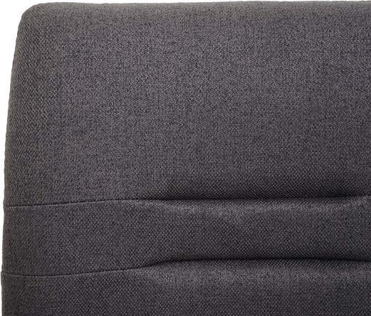 Produktbild Swisshandel24 6x Esszimmerstuhl HWC-H70, Küchenstuhl Lehnstuhl Stuhl, Stoff/Textil Edelstahl gebürstet grau-braun