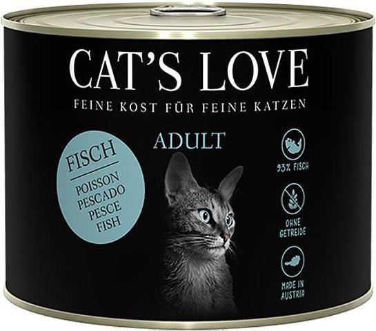 Cat's Love Adult pur saumon (Adulte, 6 pcs, 200 g)
