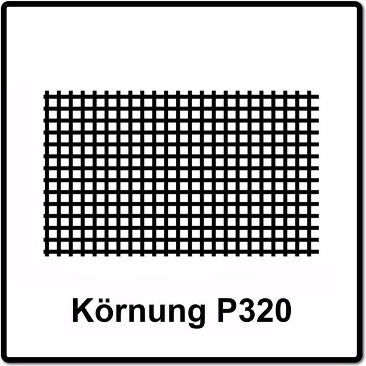 Produktbild Mirka Goldflex Soft 115x125mm P320 200Stk. ( 2912707032 ) Handpad Rolle perforiert (P320)