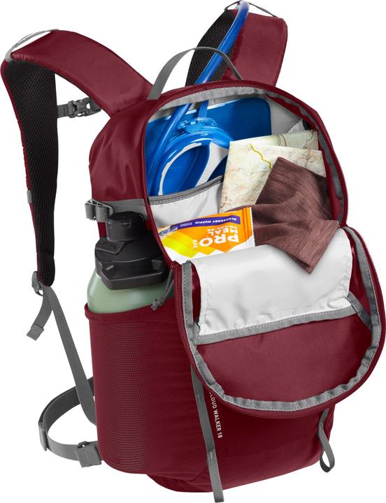 Produktbild Camelbak Unisex-Adult Cloud Walker Trinkrucksack 18L mit 2L Trinkblase Trinkweste, Cabernet (15.50 l)