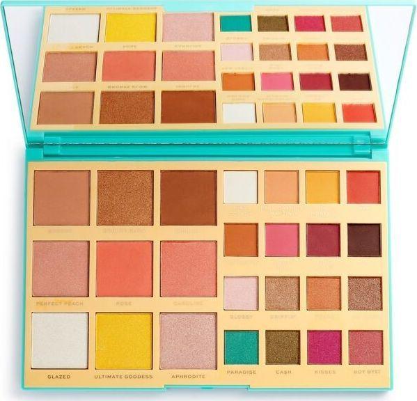 Actual product image Makeup Revolution Eyeshadow Palette X Rachel Leary Ultimate Goddess