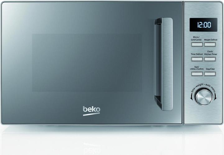 Actual product image Beko Microwave MGF20210X, 800W, 20L, Grill power 1000W, Stainless steel / Black color (20 l)