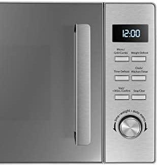 Actual product image Beko Microwave MGF20210X, 800W, 20L, Grill power 1000W, Stainless steel / Black color (20 l)