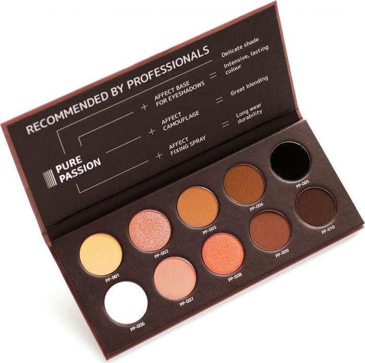 Affect Pure Passion Pressed Eyeshadow Palette pressed eyeshadow palette 10x2.5g