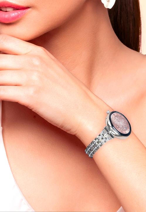 Actual product image Techmade Smartwatch Lyra Medium Mesh Silver (36 mm)