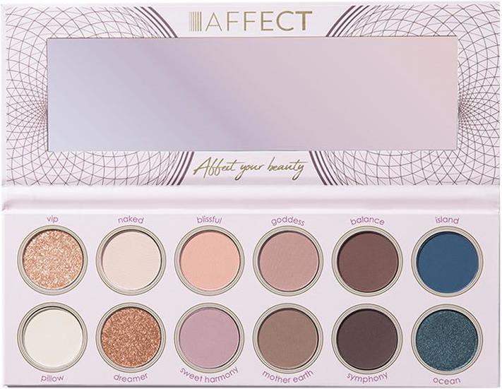 Image du produit Affect Sweet Harmony palette d'ombres à paupières 12x2g (Nu Smoky)