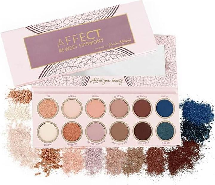 Image du produit Affect Sweet Harmony palette d'ombres à paupières 12x2g (Nu Smoky)