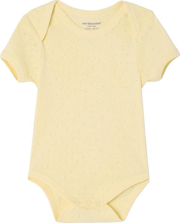 Immagine prodotto Vertbaudet Bio-Kollektion: 2er-Pack Baby Kurzarm-Bodys aus Jersey (86)